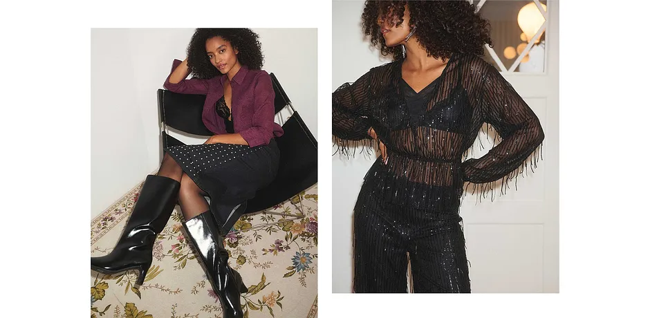 Damen - Stiefel - schwarz