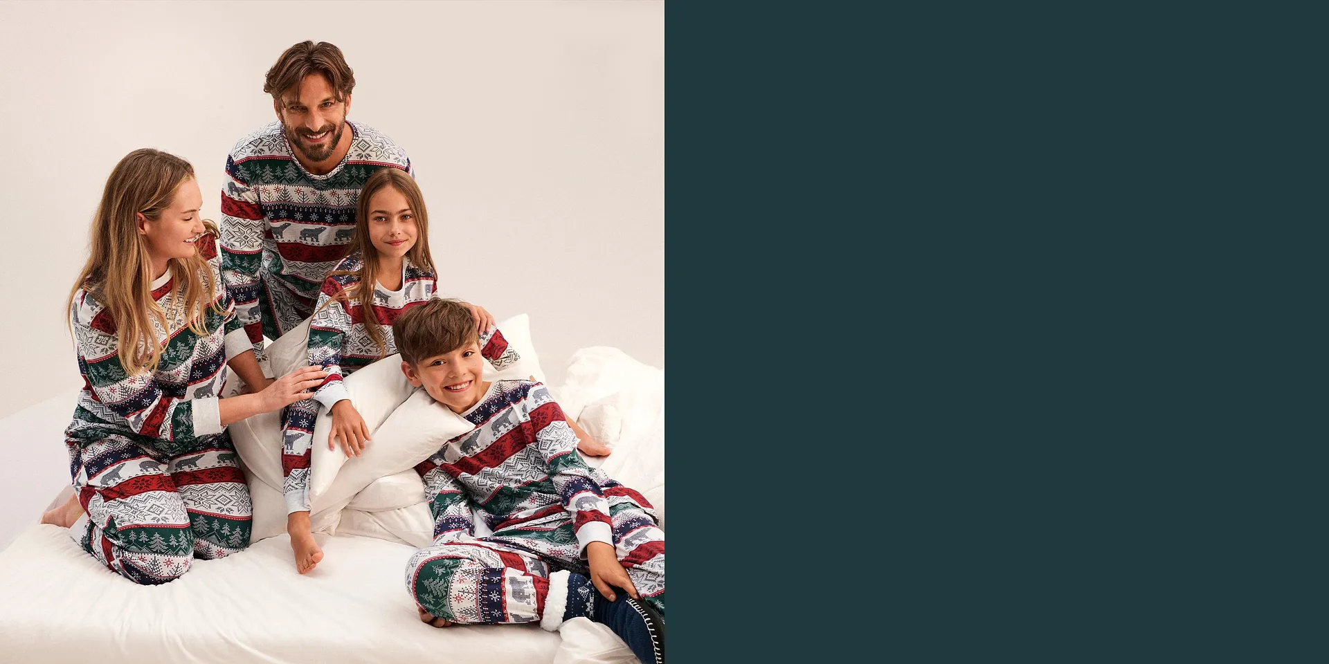 Weihnachtspyjamas