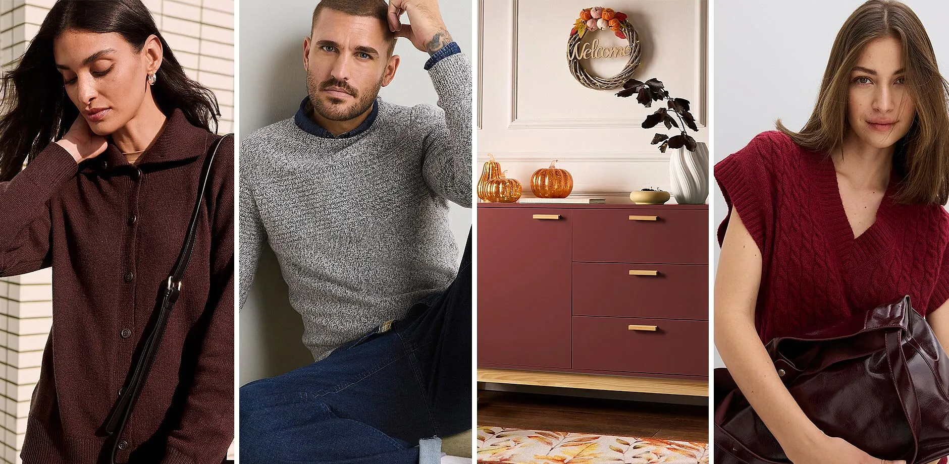 Aktuelle Damenmode, Herrenmode, Wohnaccessoires und Mode-Trends.