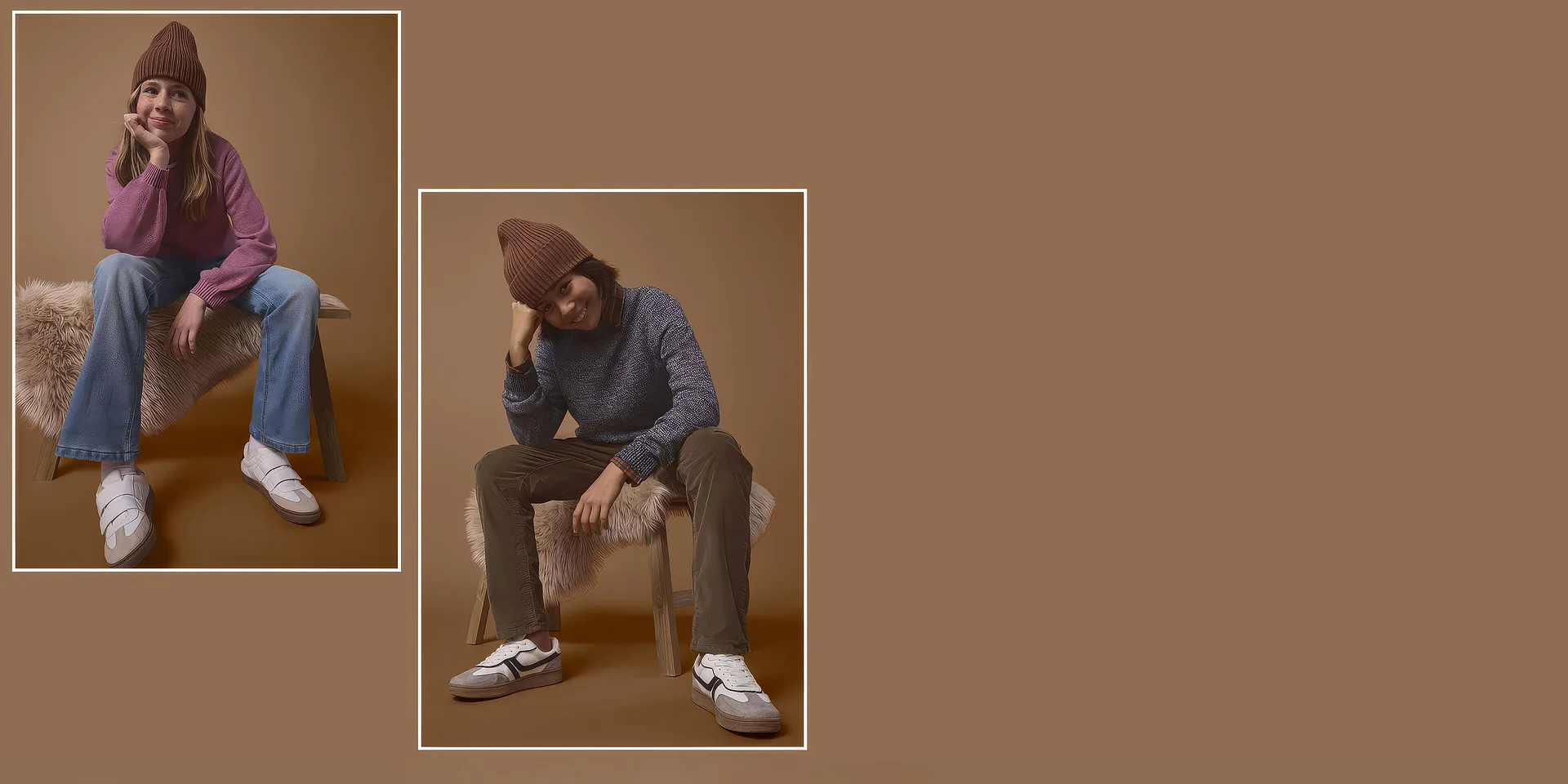 Coole M&uuml;tzen, warme Pullover, bequeme Hosen und trendige Sneaker f&uuml;r entspannte Tage.