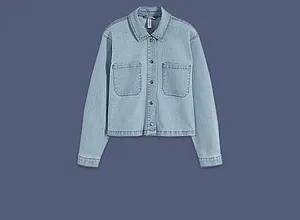 Damen - Jeansjacke - hellblau denim