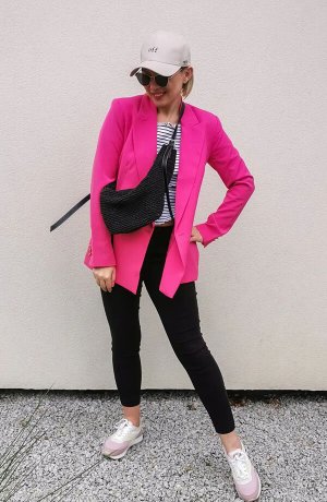 Femme - Blazer oversize - pink lady