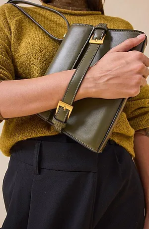 Femme - Petit sac à bandoulière - olive