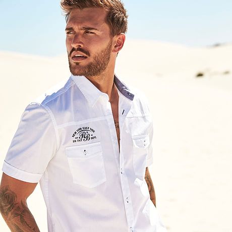 Homme - Mode - Chemises - Manches courtes