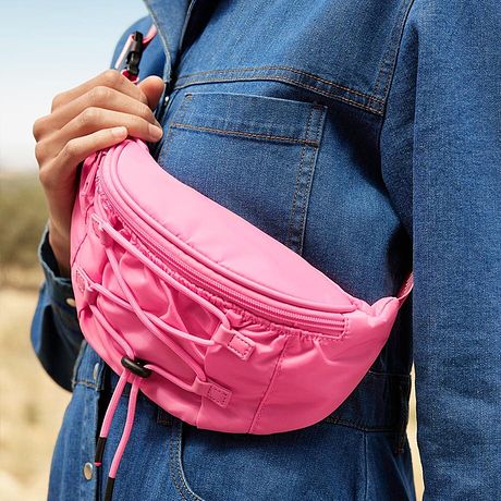 Damen - Bauchtasche - flamingopink