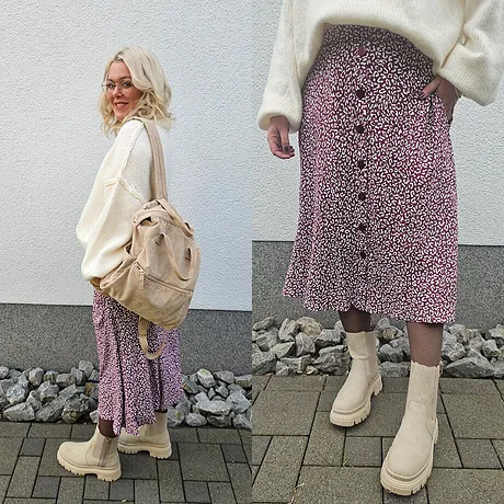 Femme - Vêtements - Jupes - Jupes midi