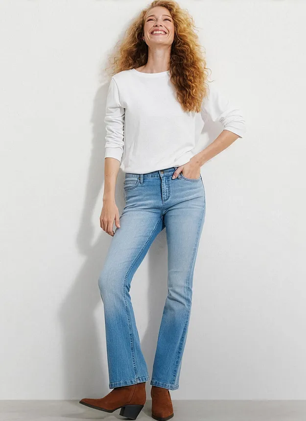 Femme - V&ecirc;tements - Jeans - Jeans Flared