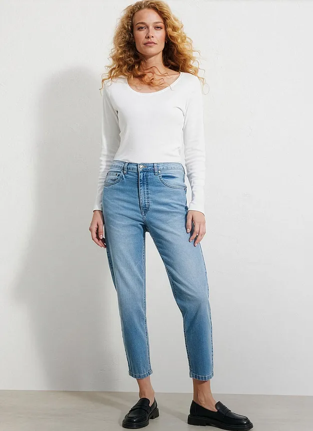 Femme - V&ecirc;tements - Jeans - Jeans Mom