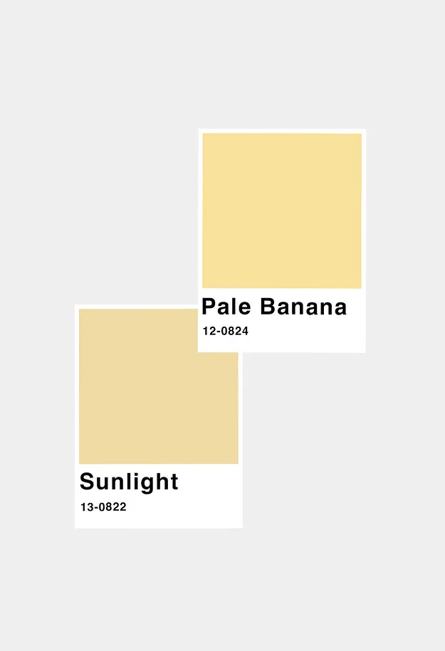 Pastellgelbe Farbt&ouml;ne f&uuml;r sommerliche Kleider und luftige Blusen, perfekt f&uuml;r sonnige Tage.