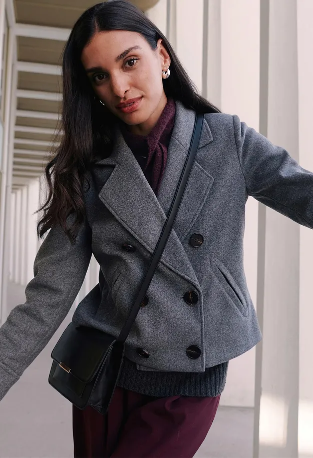 Heisenberg_FutureUse - Veste courte - anthracite chin&eacute;