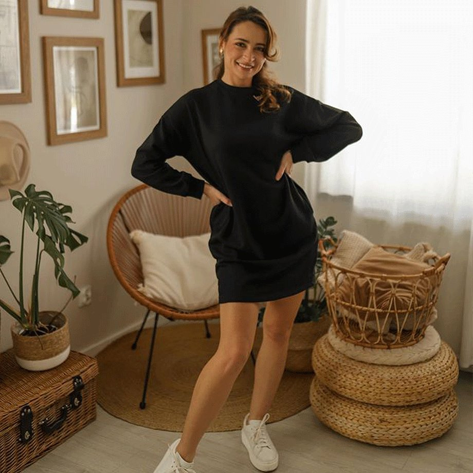 Damen - Mode - Kleider - Sweatkleider