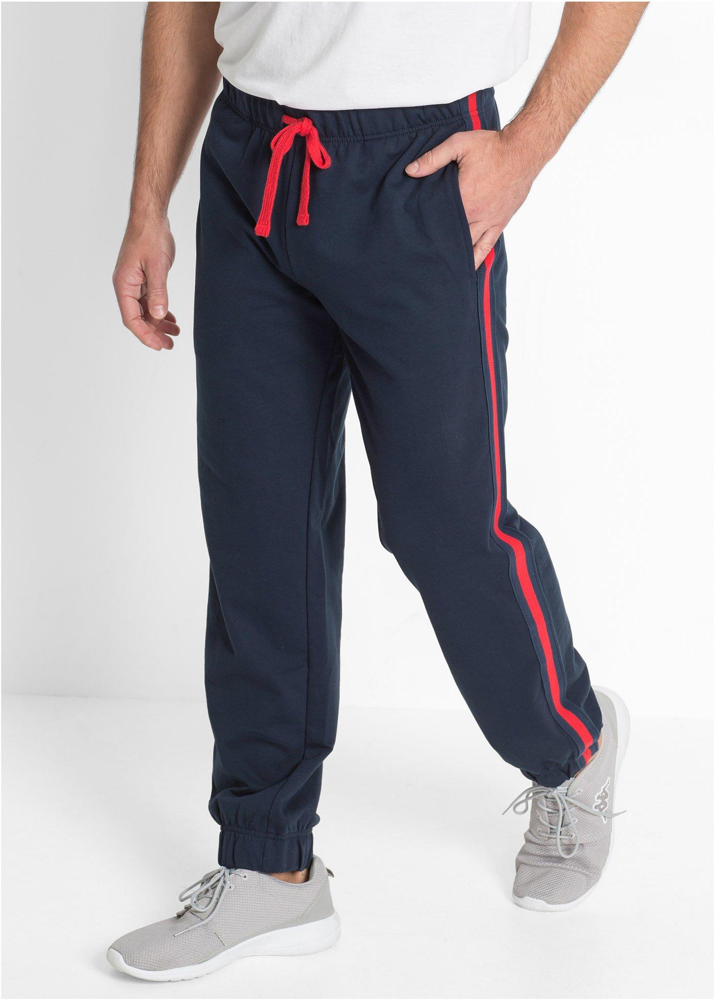 herren jogginghose mit knopfleiste
