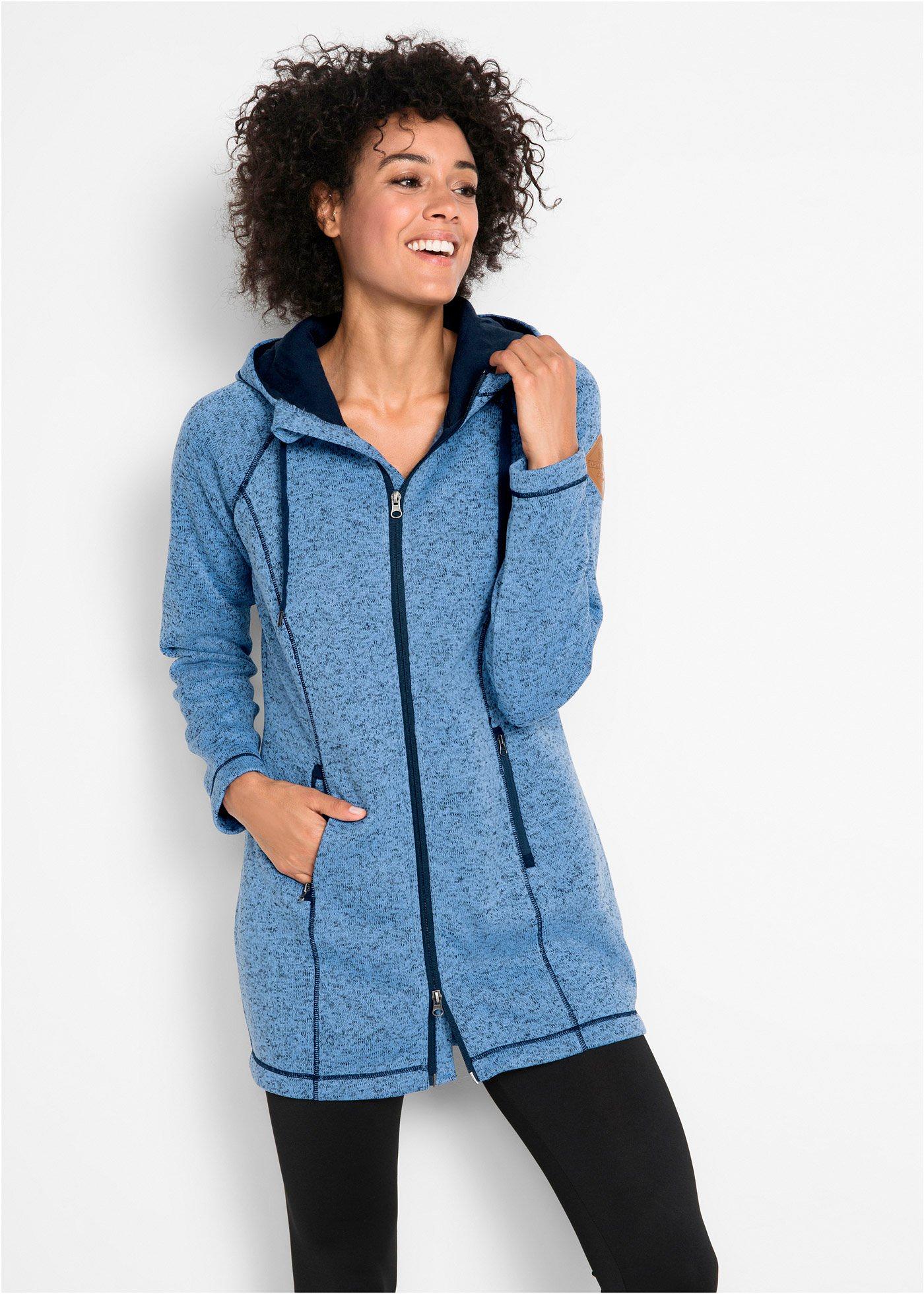 FUNSEED Damen Strickjacke Mit Kapuze - Bequeme Loungejacke Für Jeden Tag