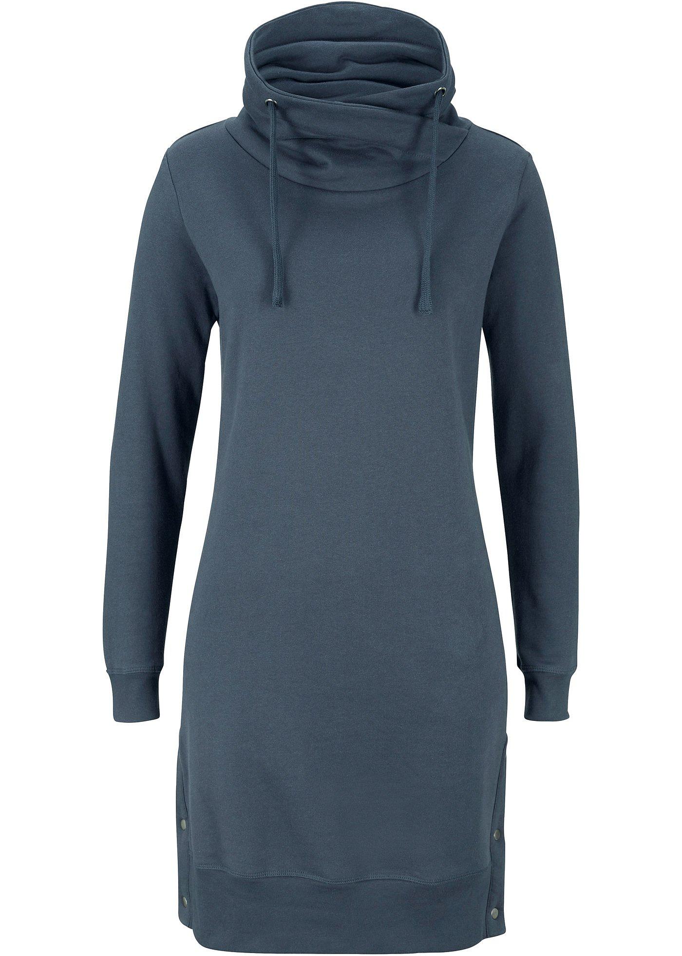 Sweatkleid aus reiner Baumwolle