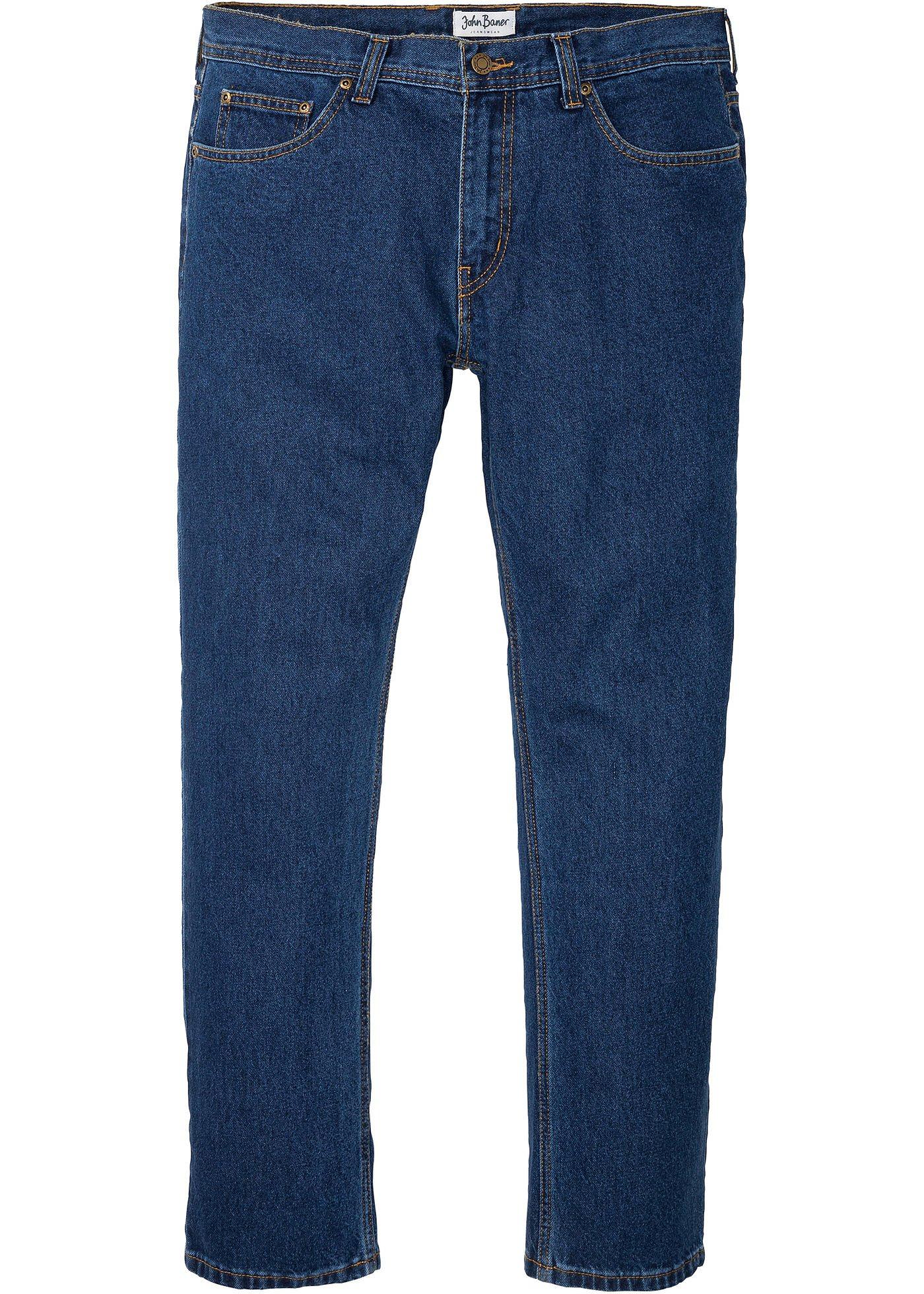 Loose Fit Jeans, aus Denim ohne Stretchanteil im 5PocketStyle dunkelblau denim, NGröße