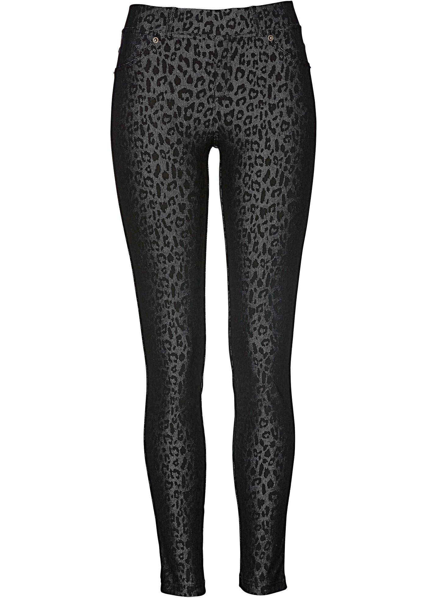 Jeggings mit Leo-Druck