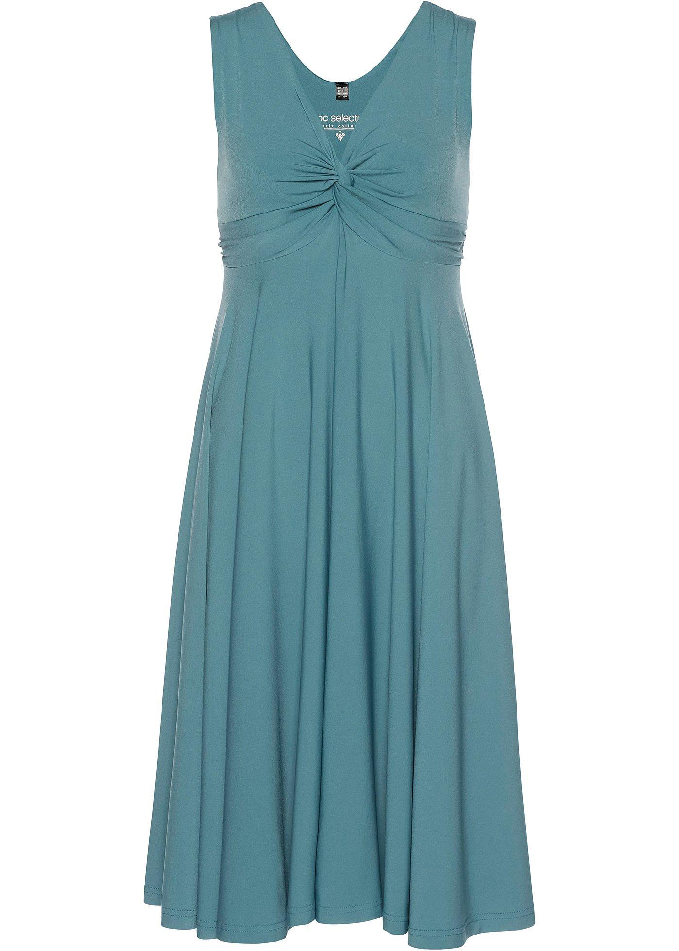 Shirtkleid mit V-Ausschnitt