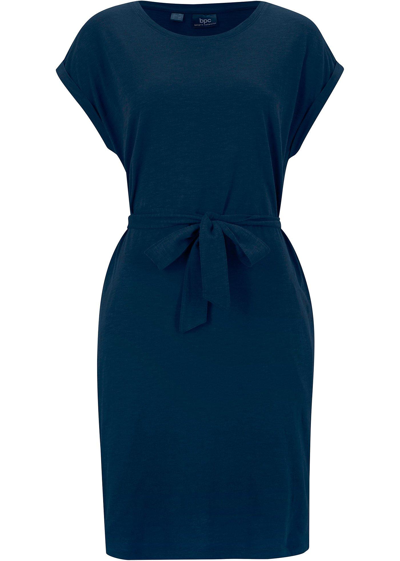 Shirtkleid aus reiner Baumwolle