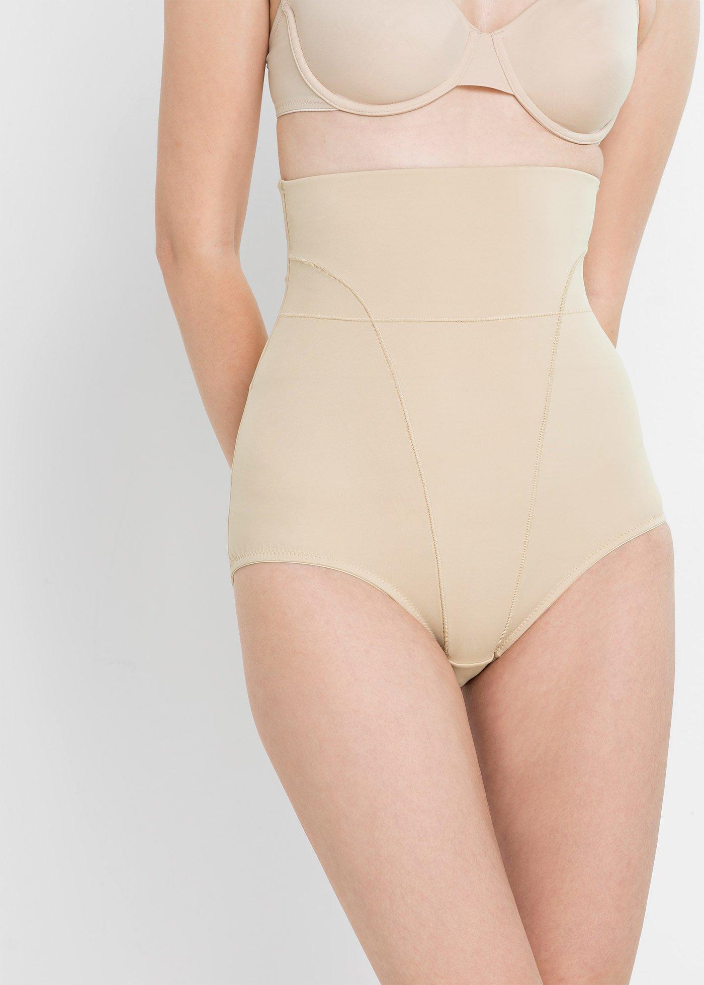 Stark formender Highwaist Shape Slip mit innen verarbeitetem breitem Gummibund für optimalen
