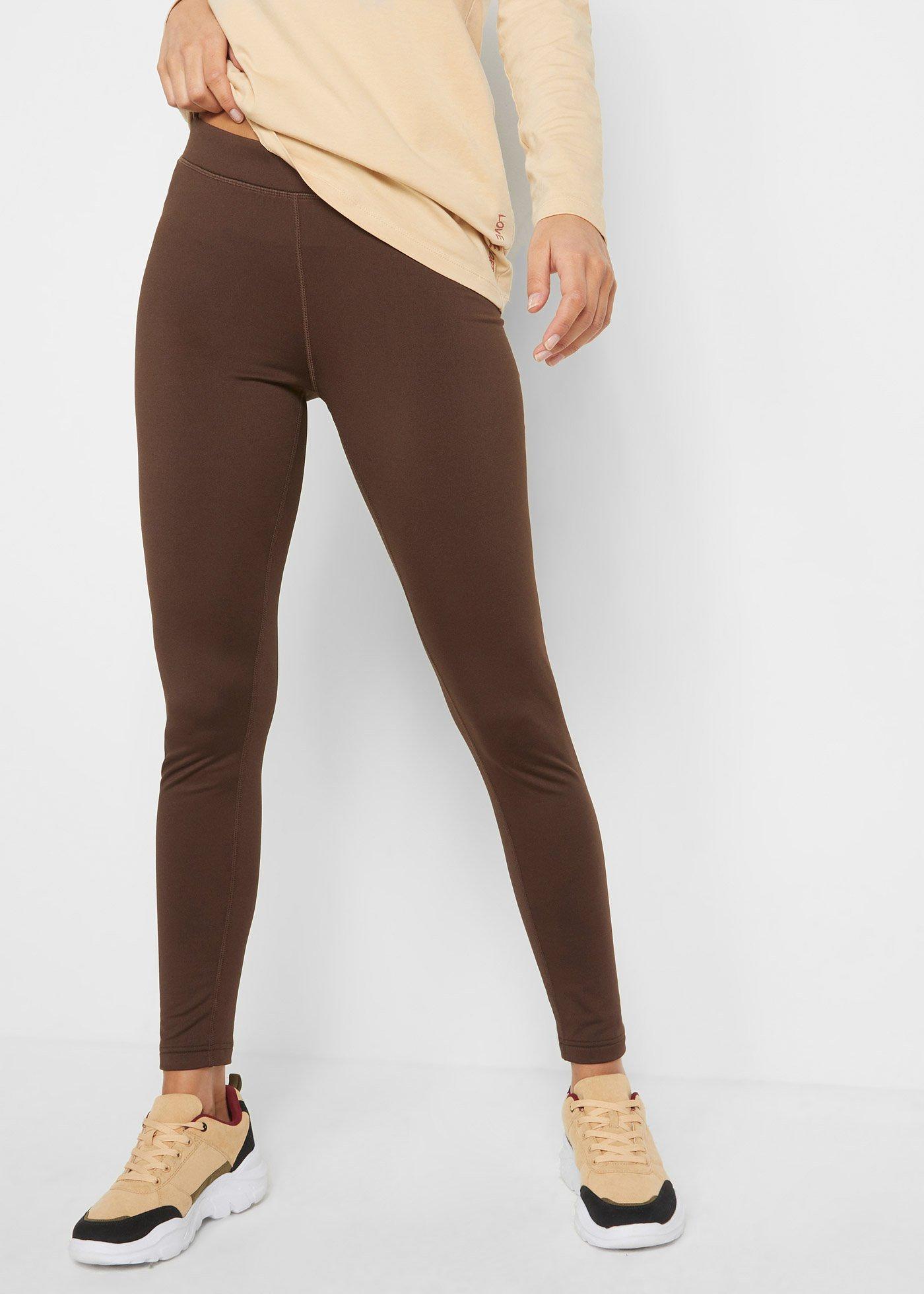 ThermoSportLeggings aus einem PowerStretchMaterial ohne Seitennähte