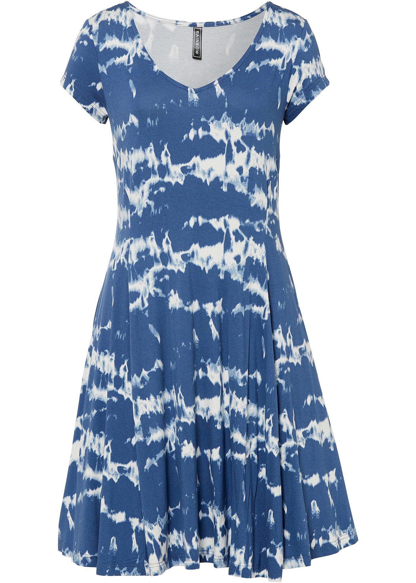 Shirtkleid aus fließender Viskose