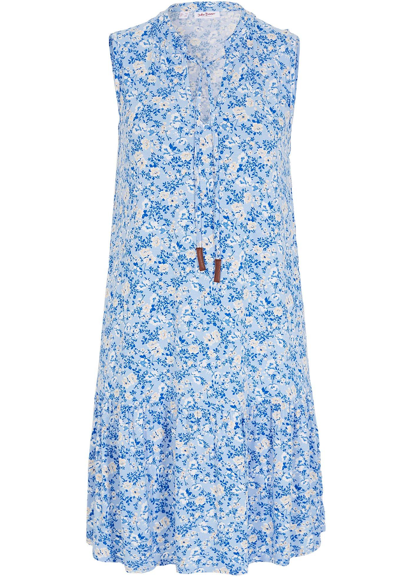 Shirtkleid aus fließendem Viskose-Mix