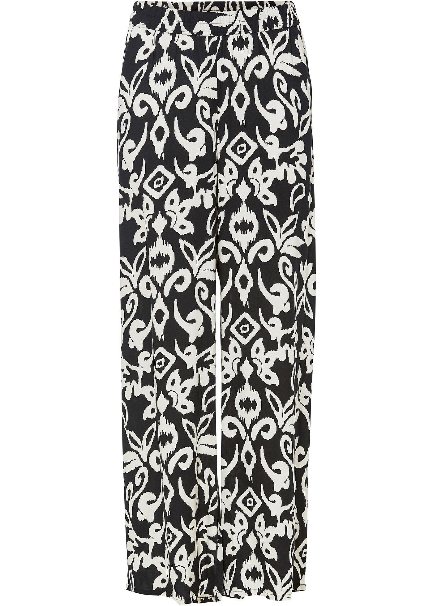 Marlenehose aus fließender Viskose