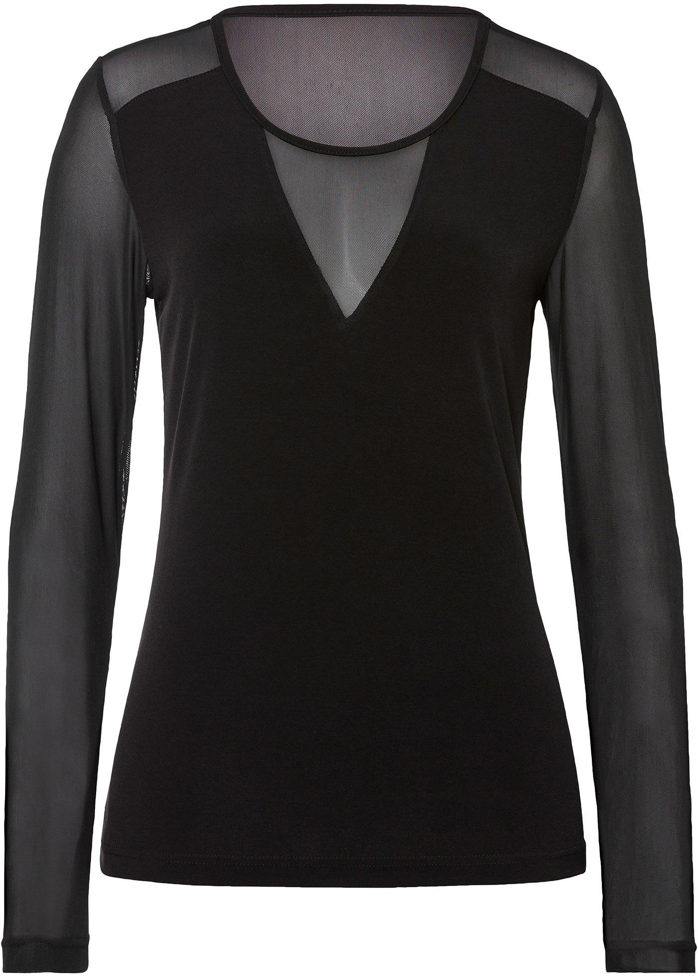 Figurbetontes Langarmshirt