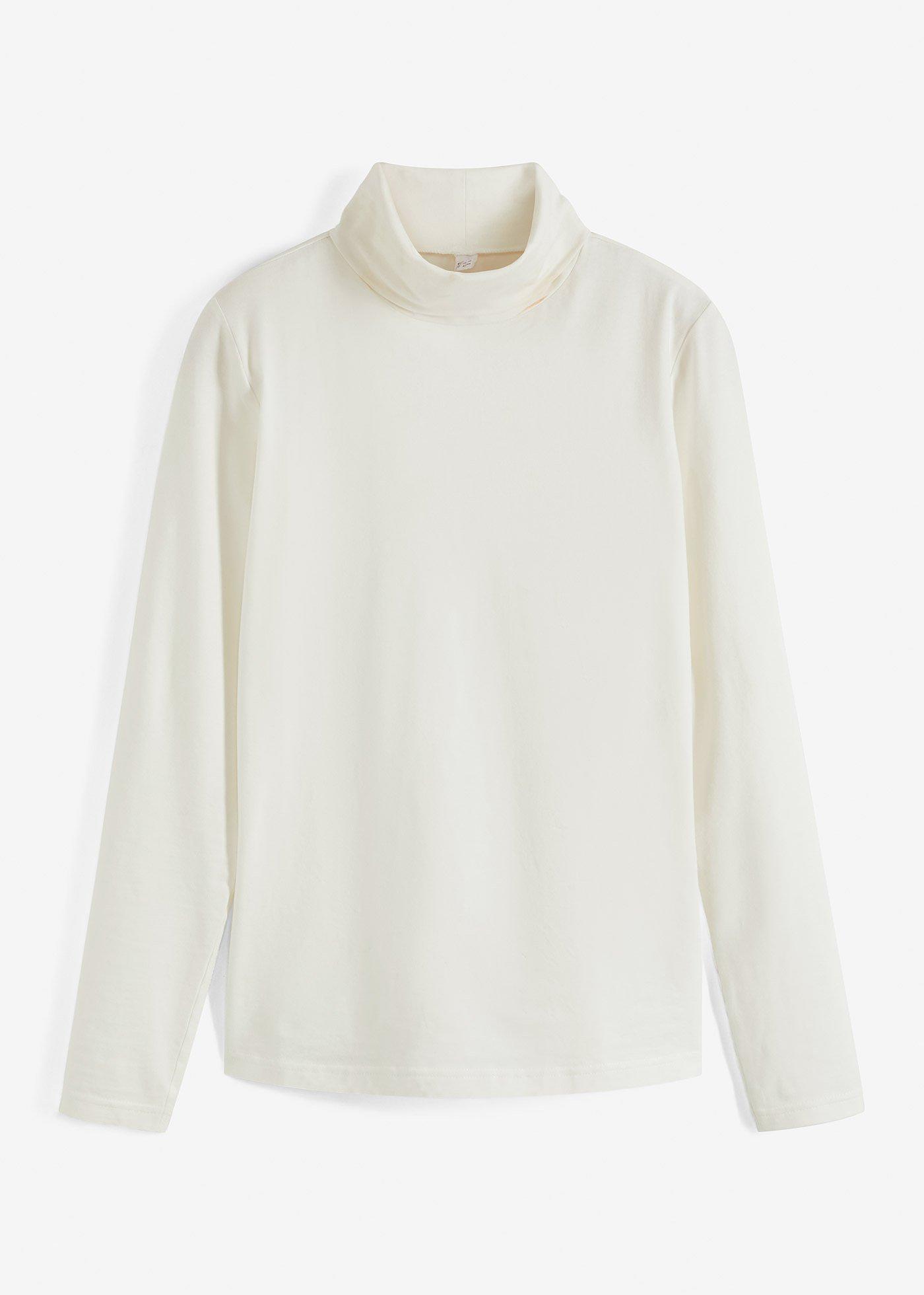 Langarmshirt mit  reiner Bio-Baumwolle