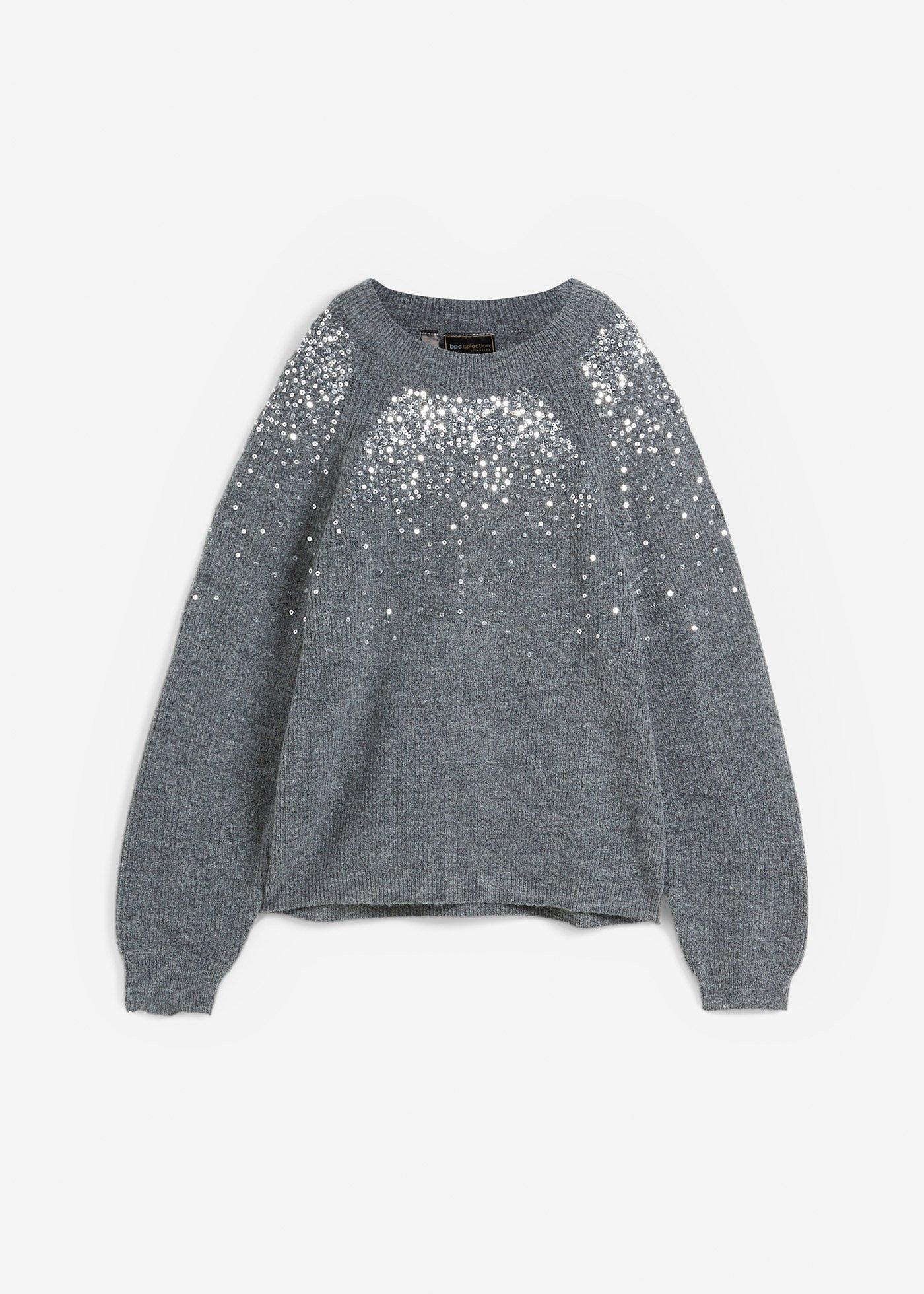 Pullover mit Pailletten