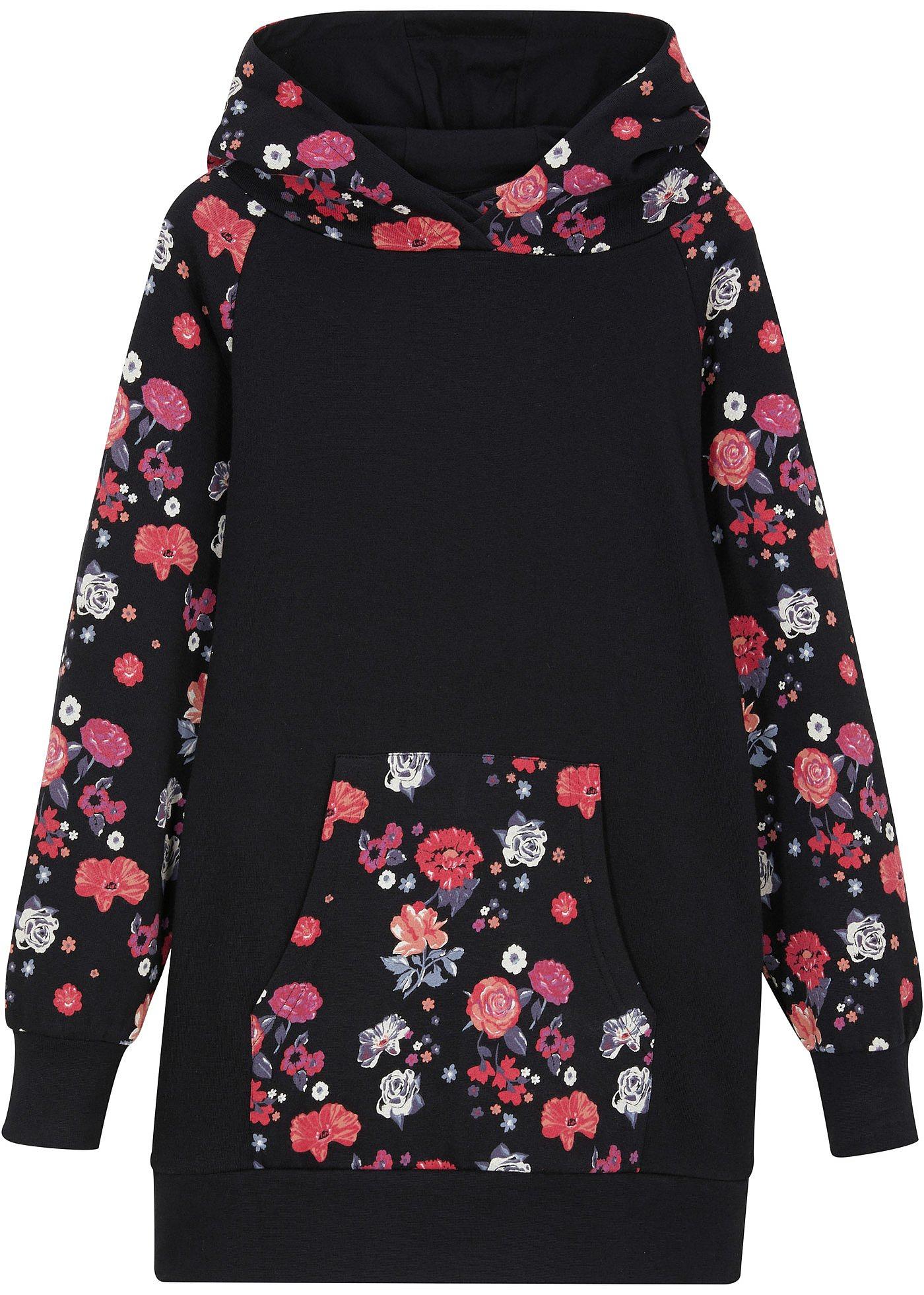 Sweatkleid aus reiner Baumwolle