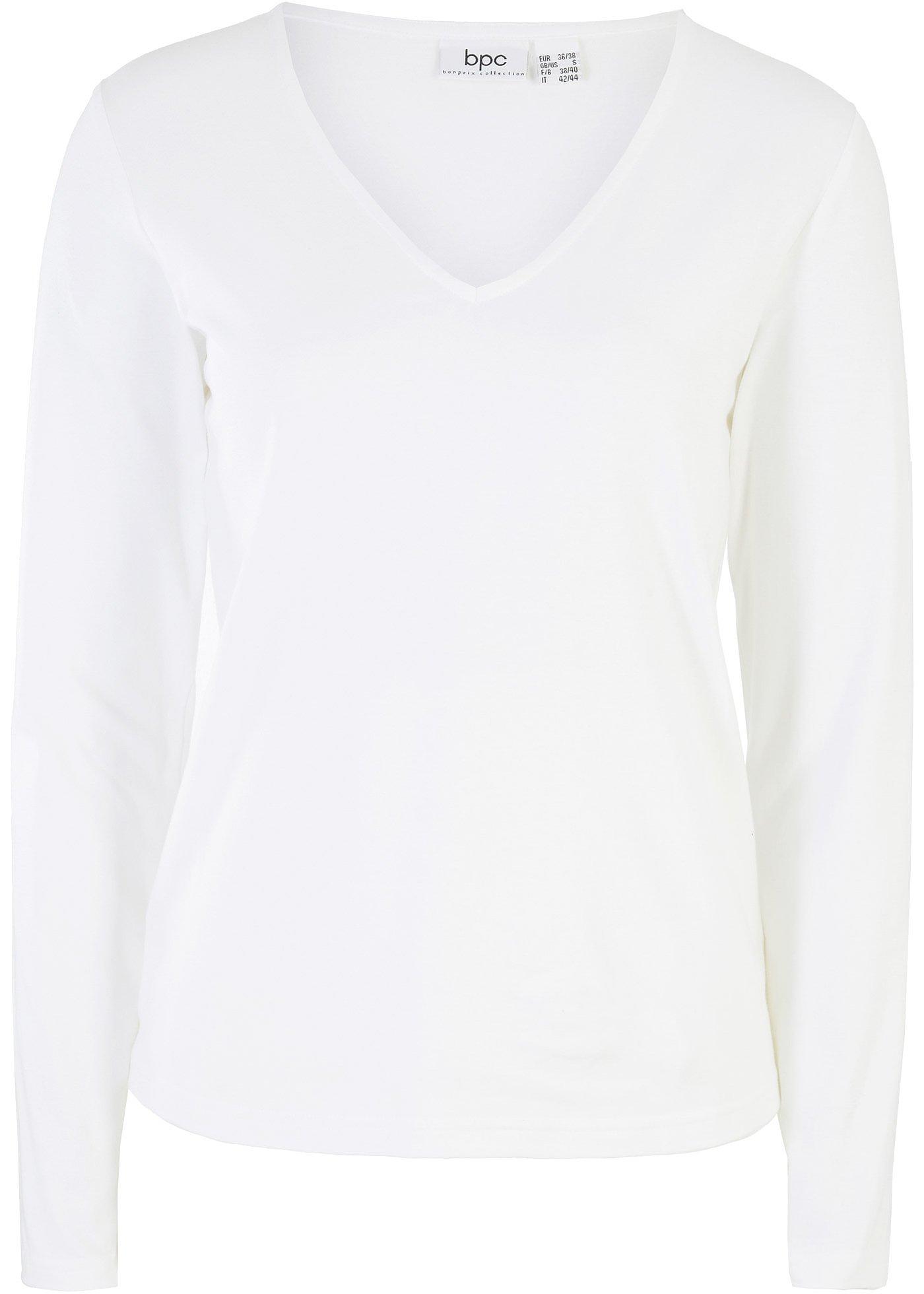 Langarmshirt mit reiner Bio-Baumwolle