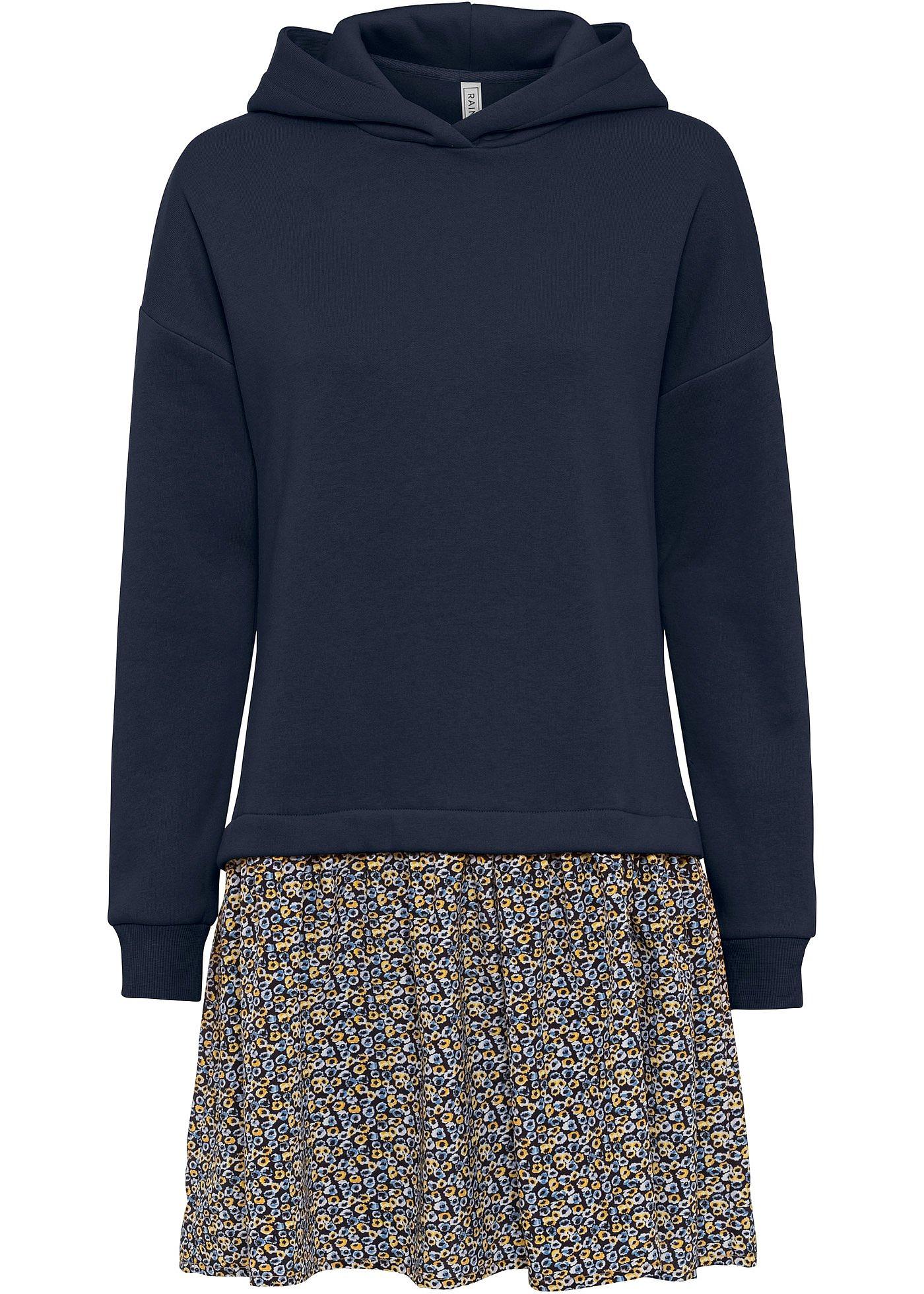 Sweatkleid in 2-in-1 Optik