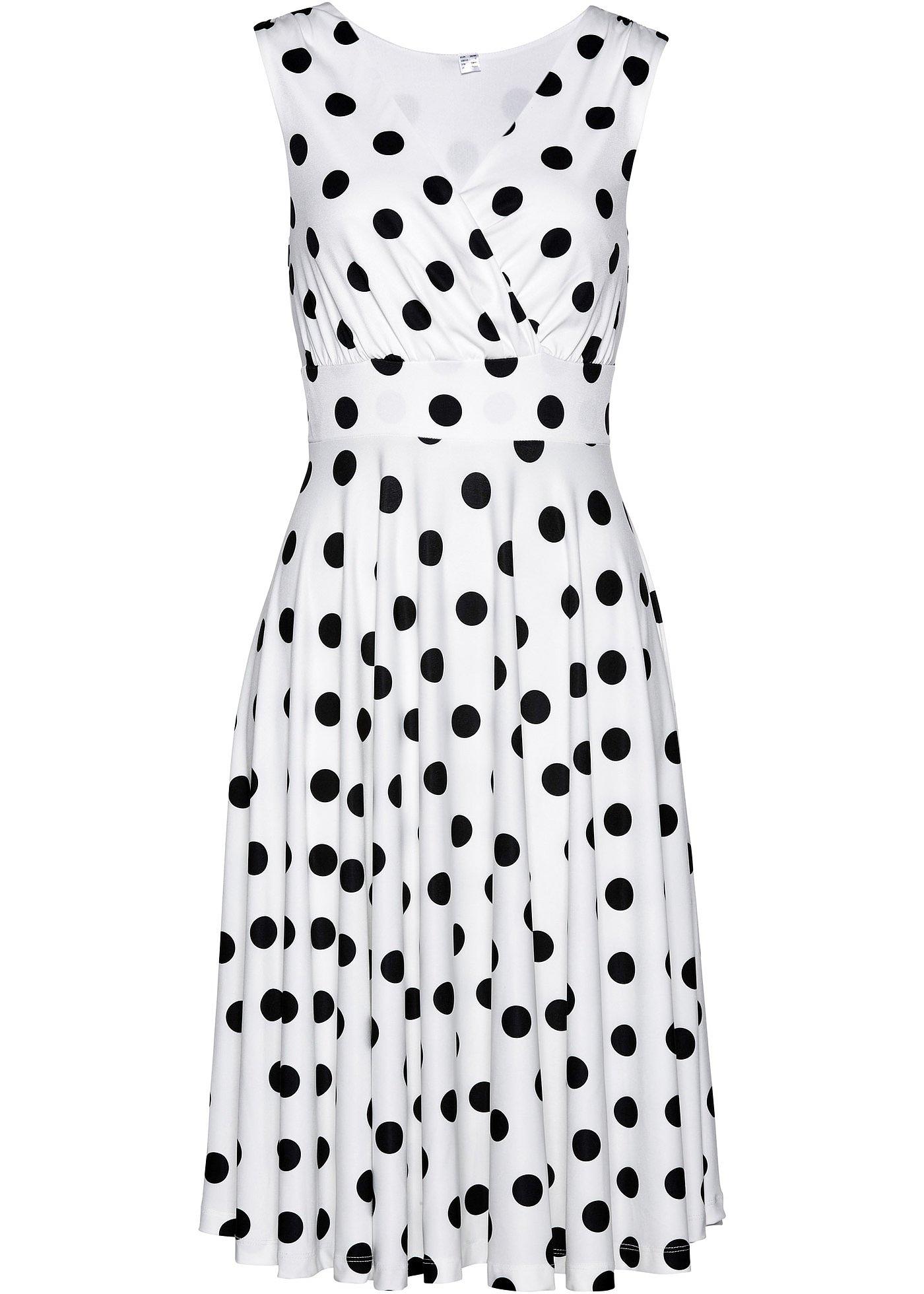 Shirtkleid mit Punkten