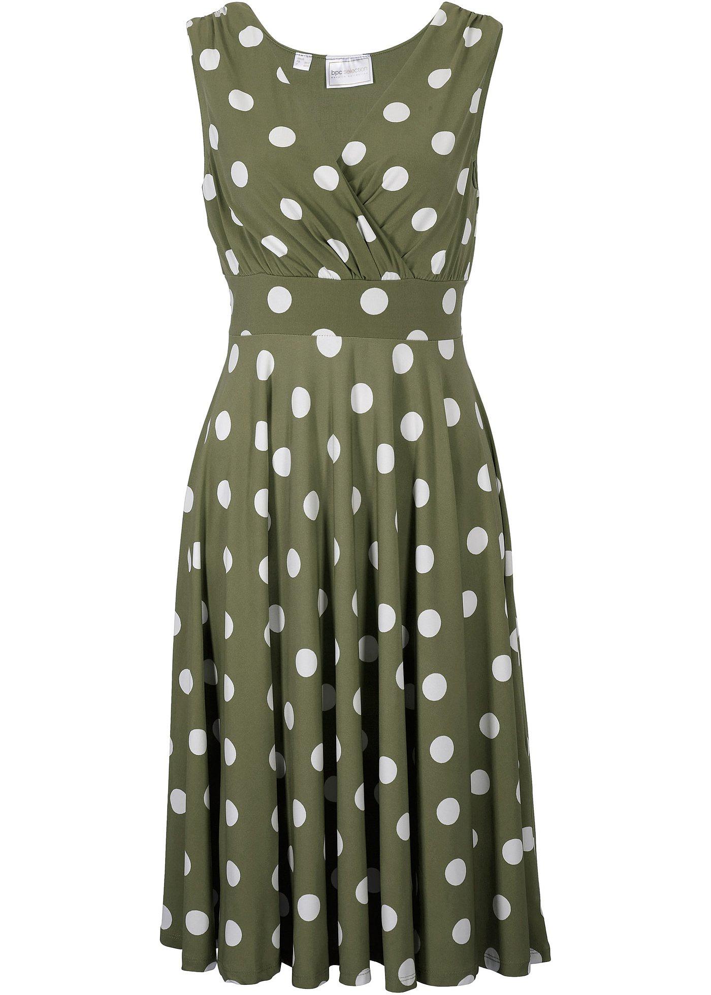 Shirtkleid mit Punkten