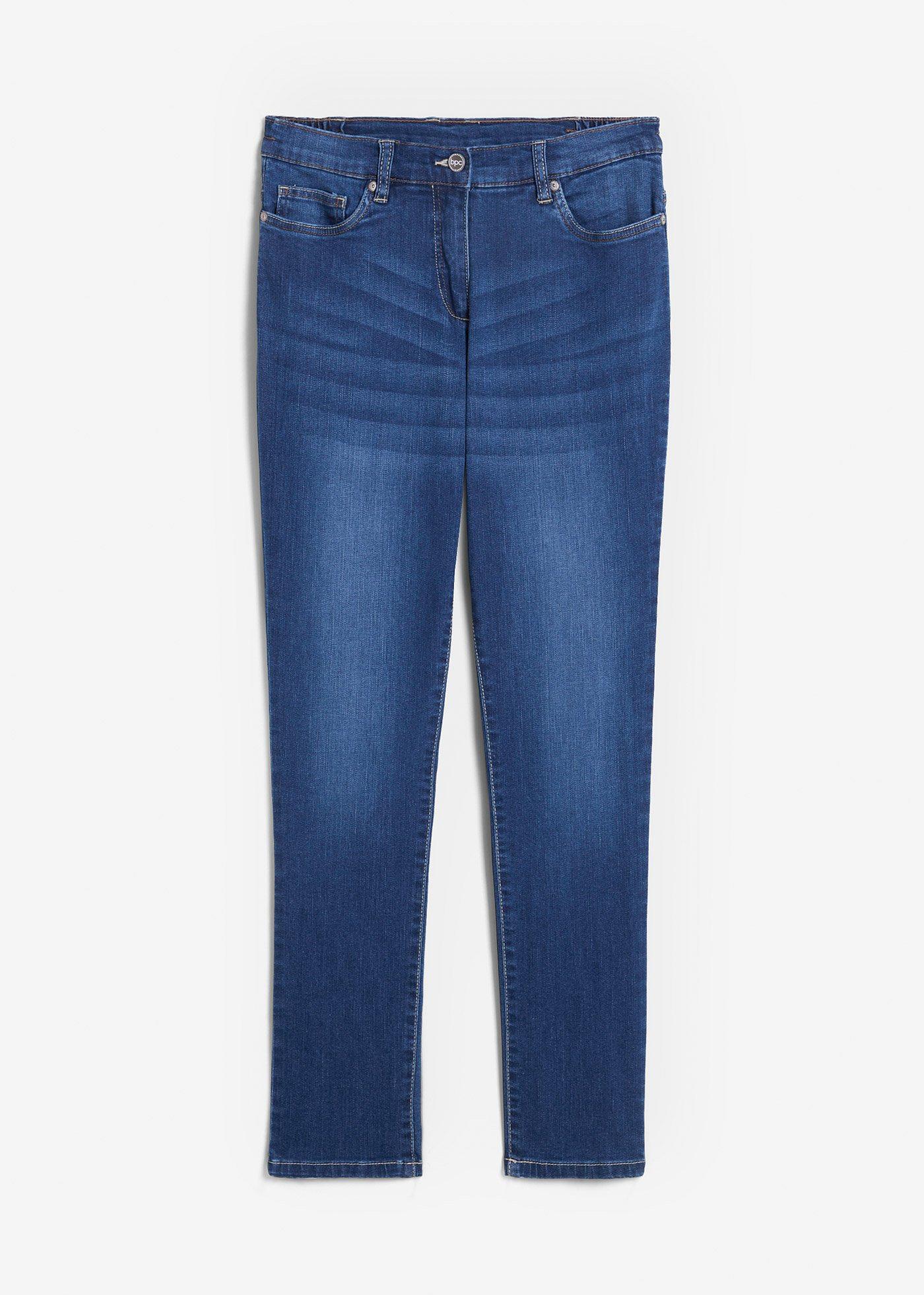 Boyfriend Jeans Mid Waist, Stretch