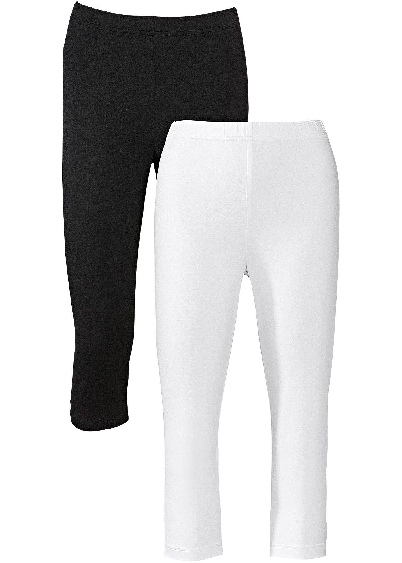 Schmal geschnittene Capri-Leggings (2er Pack)