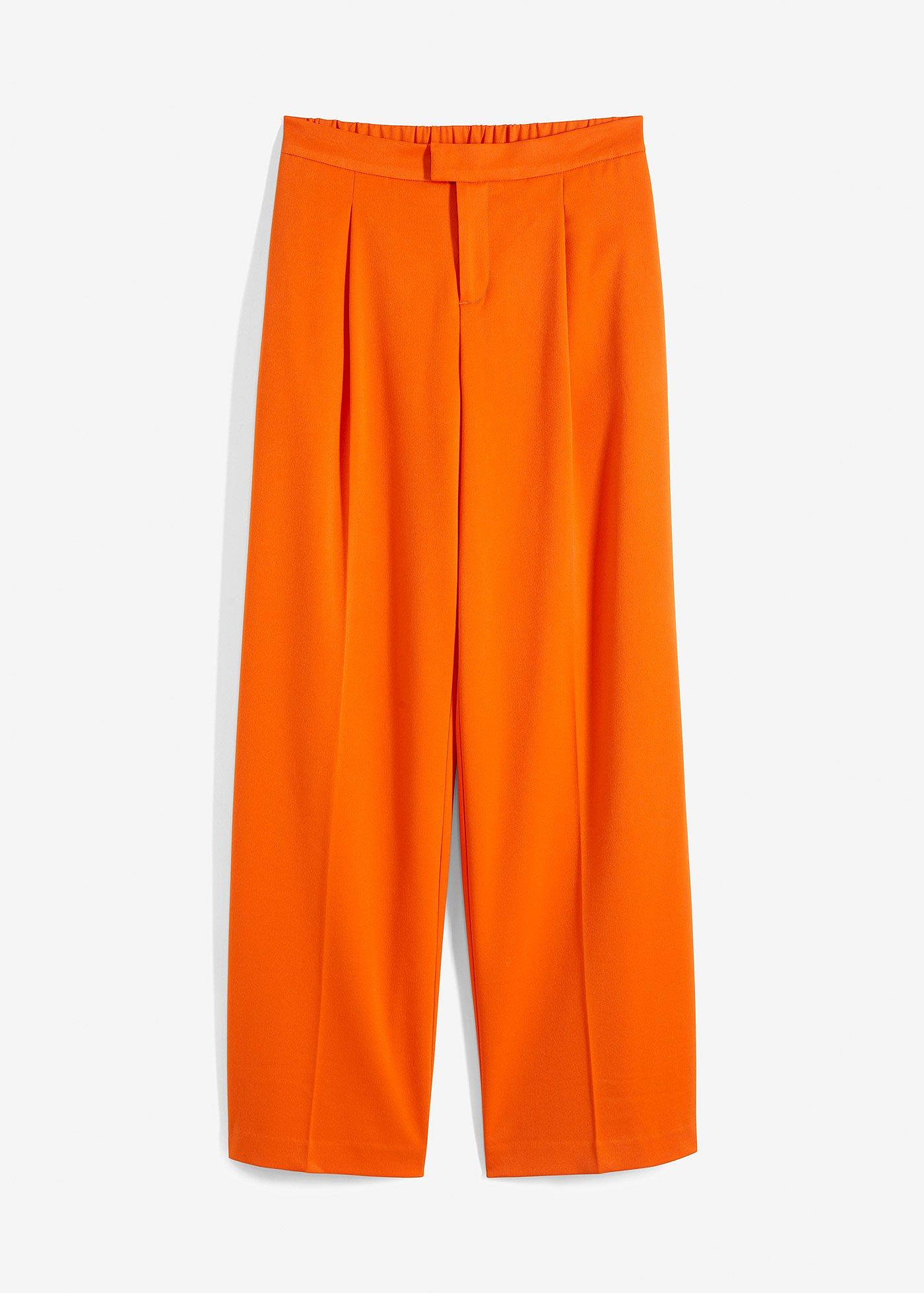 Weite Bundfaltenhose