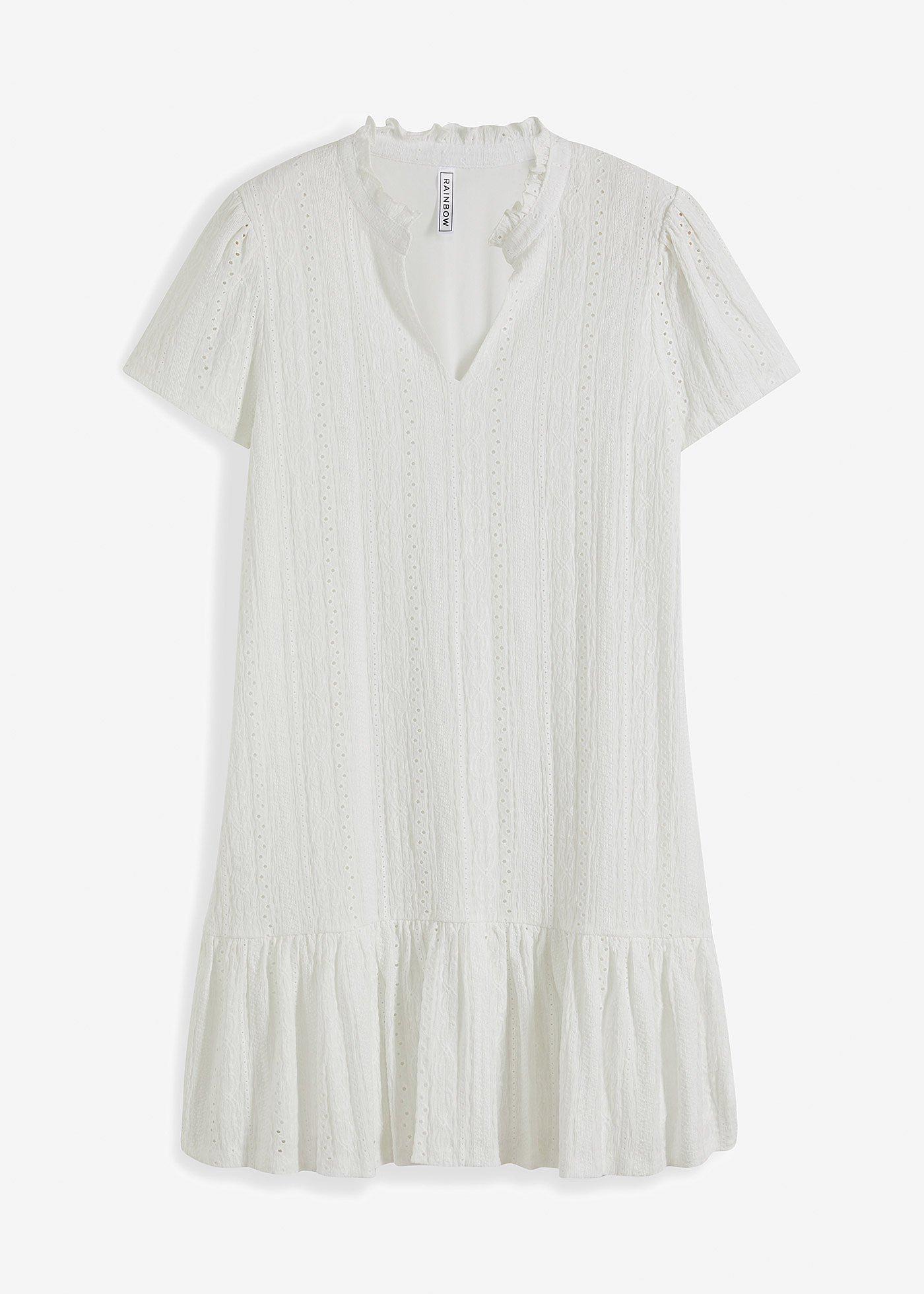 Shirtkleid mit Spitze