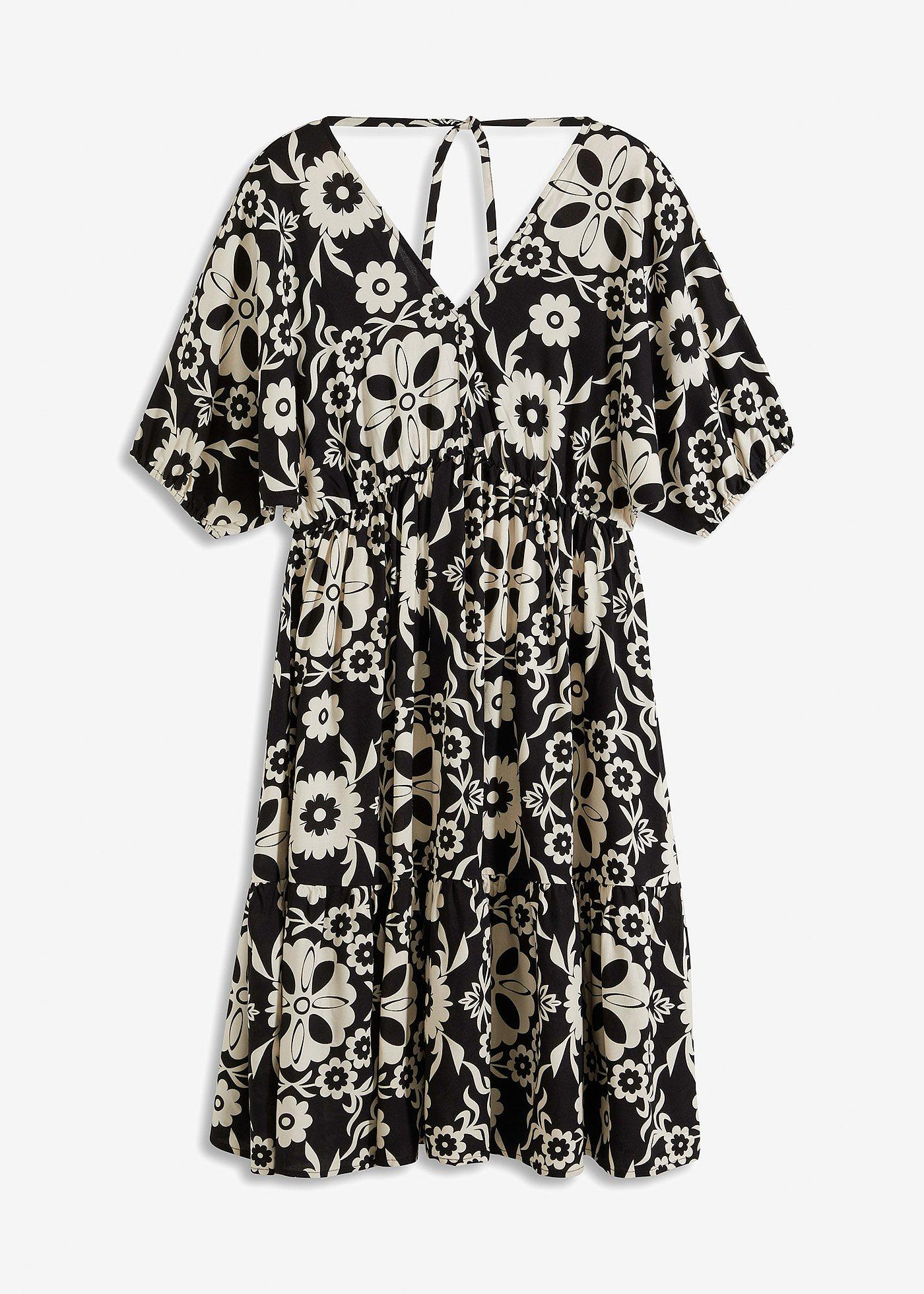 Kleid aus fließender Viskose