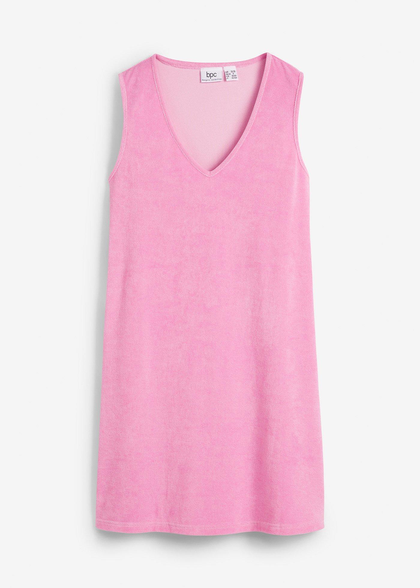 Frottee-Kleid in A-Linie