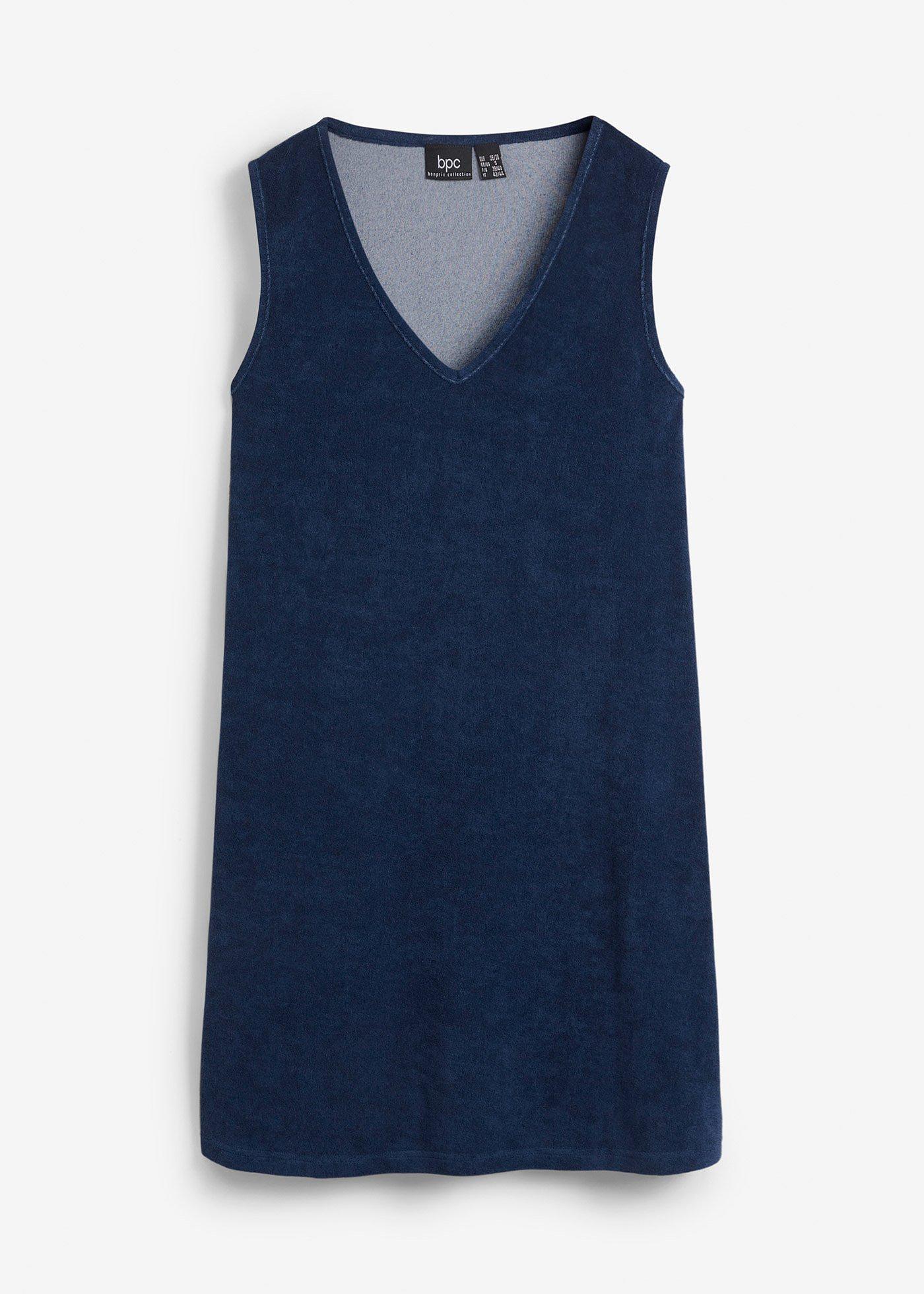 Frottee-Kleid in A-Linie