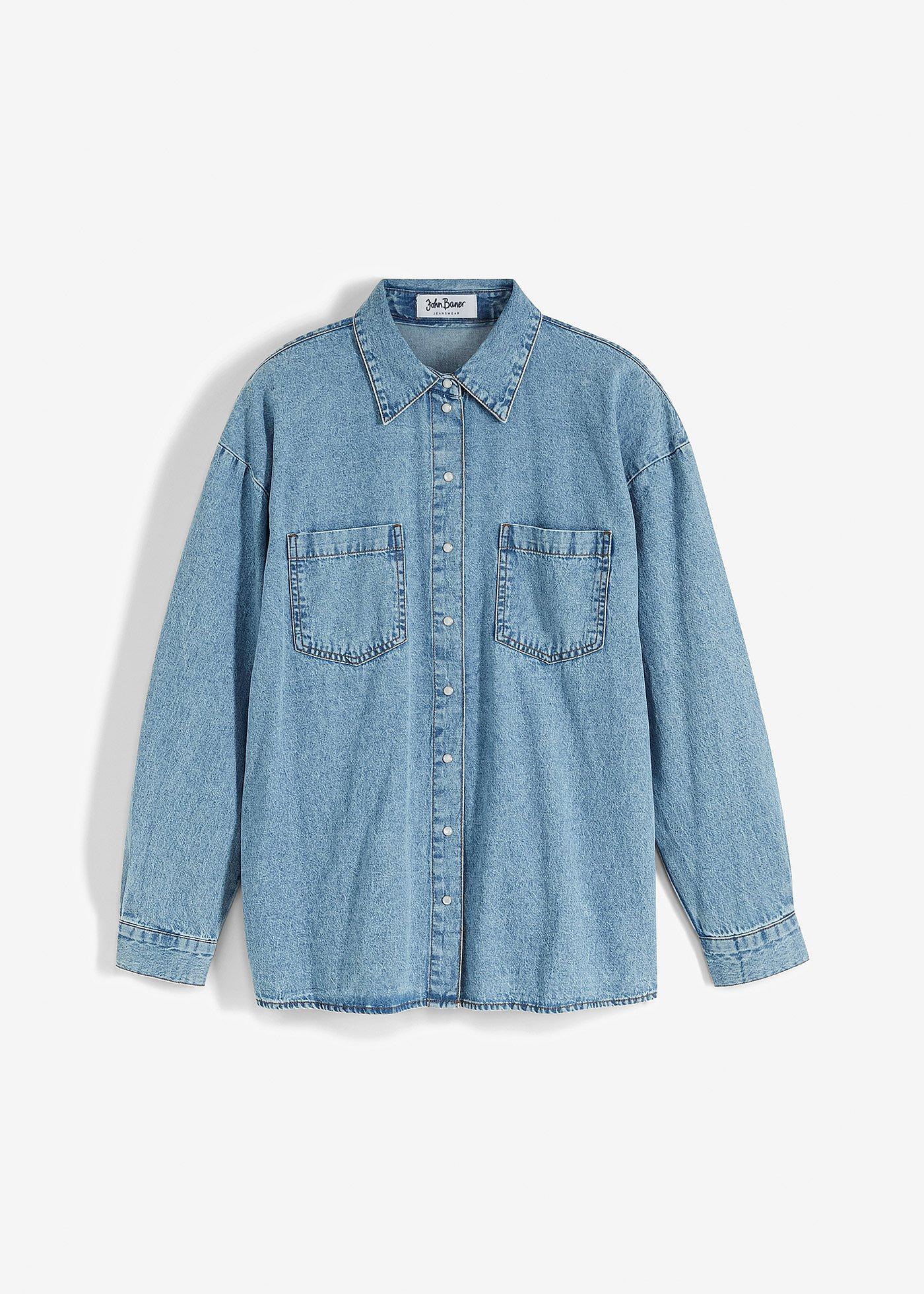 Jeanshemd, Oversized