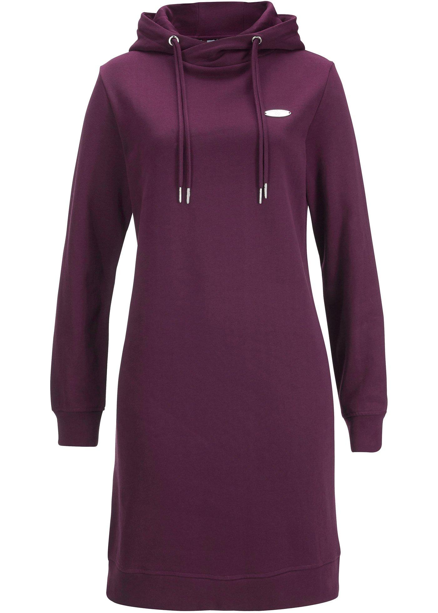 Sweatkleid mit Kapuze