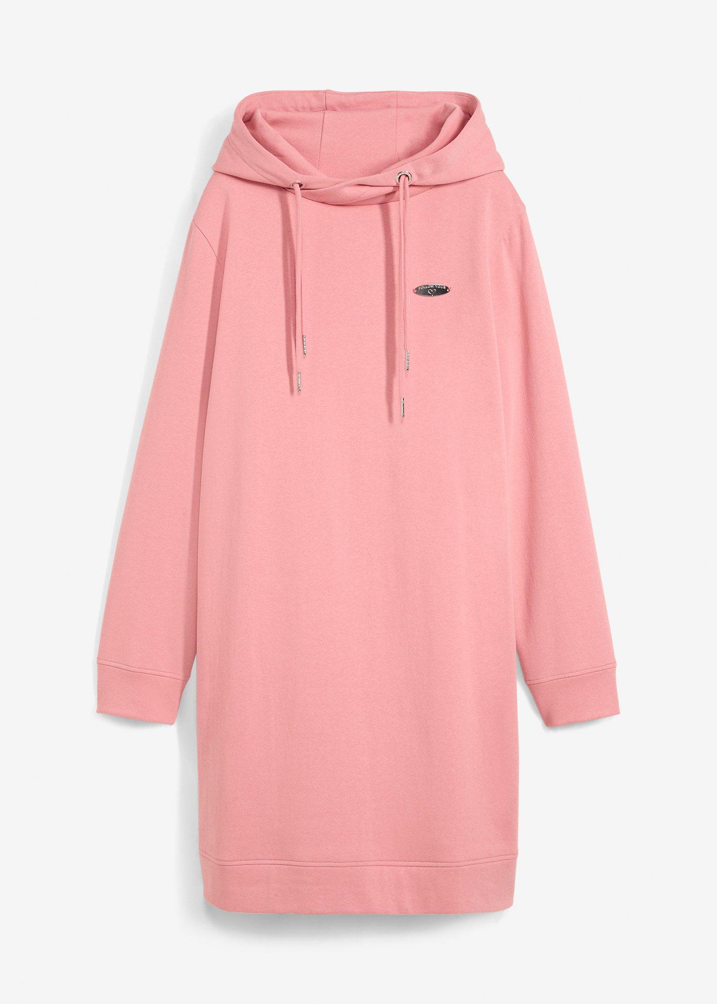 Sweatkleid mit Kapuze