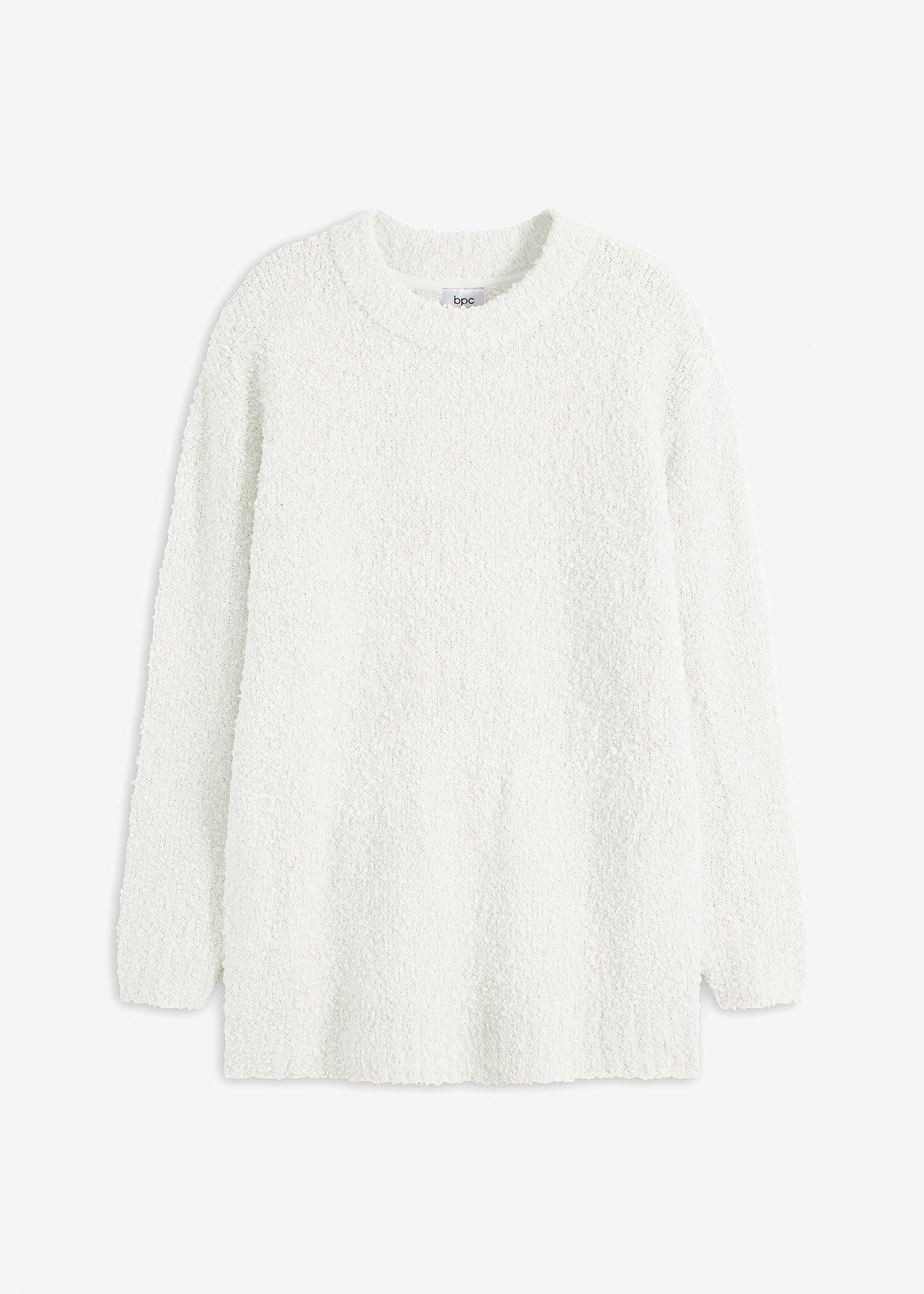 Oversize-Pullover aus Bouclé