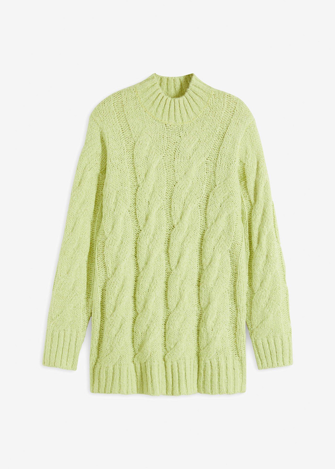 Pullover mit Zopfmuster