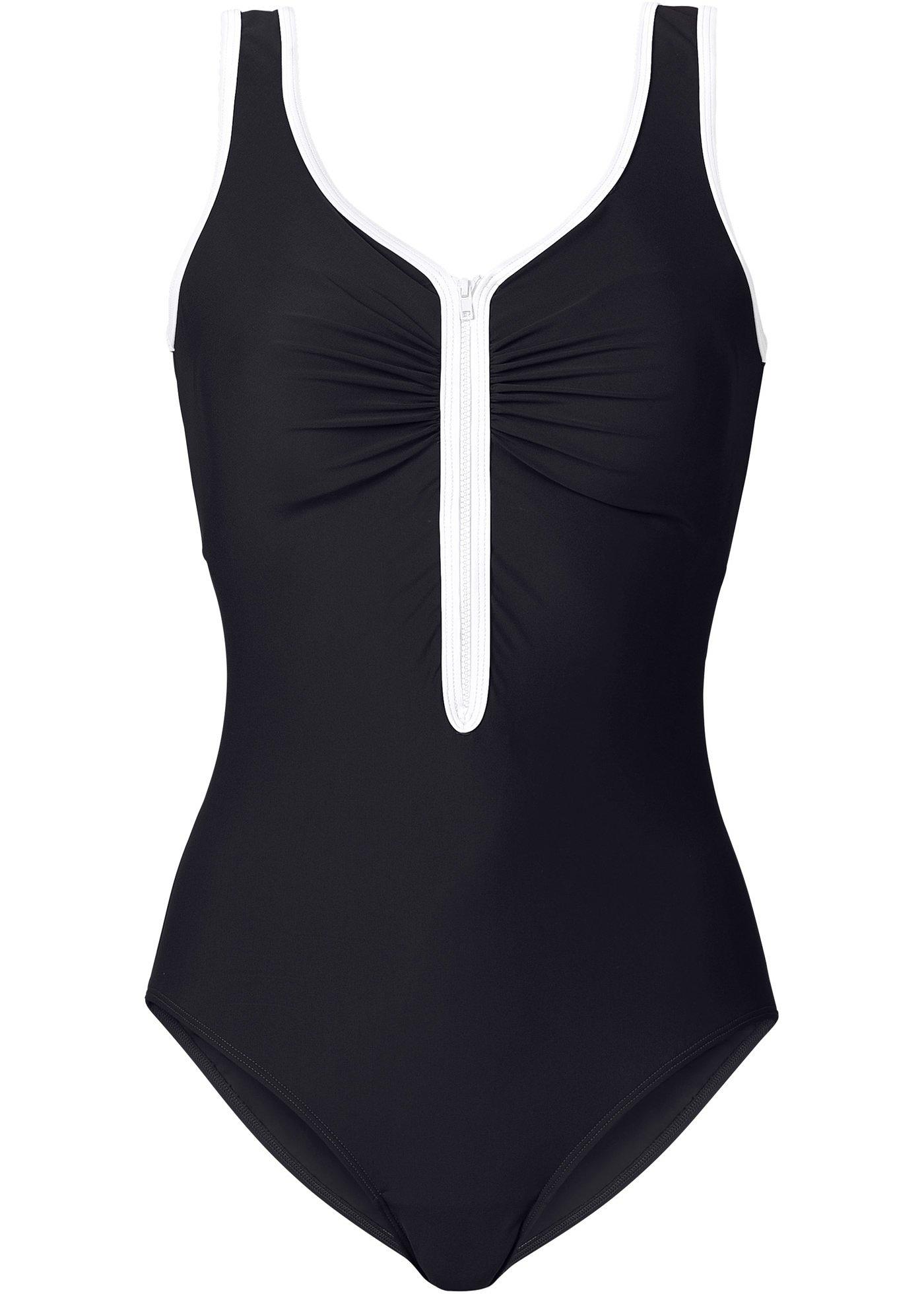 Light Shape Badeanzug mit Reißverschluss