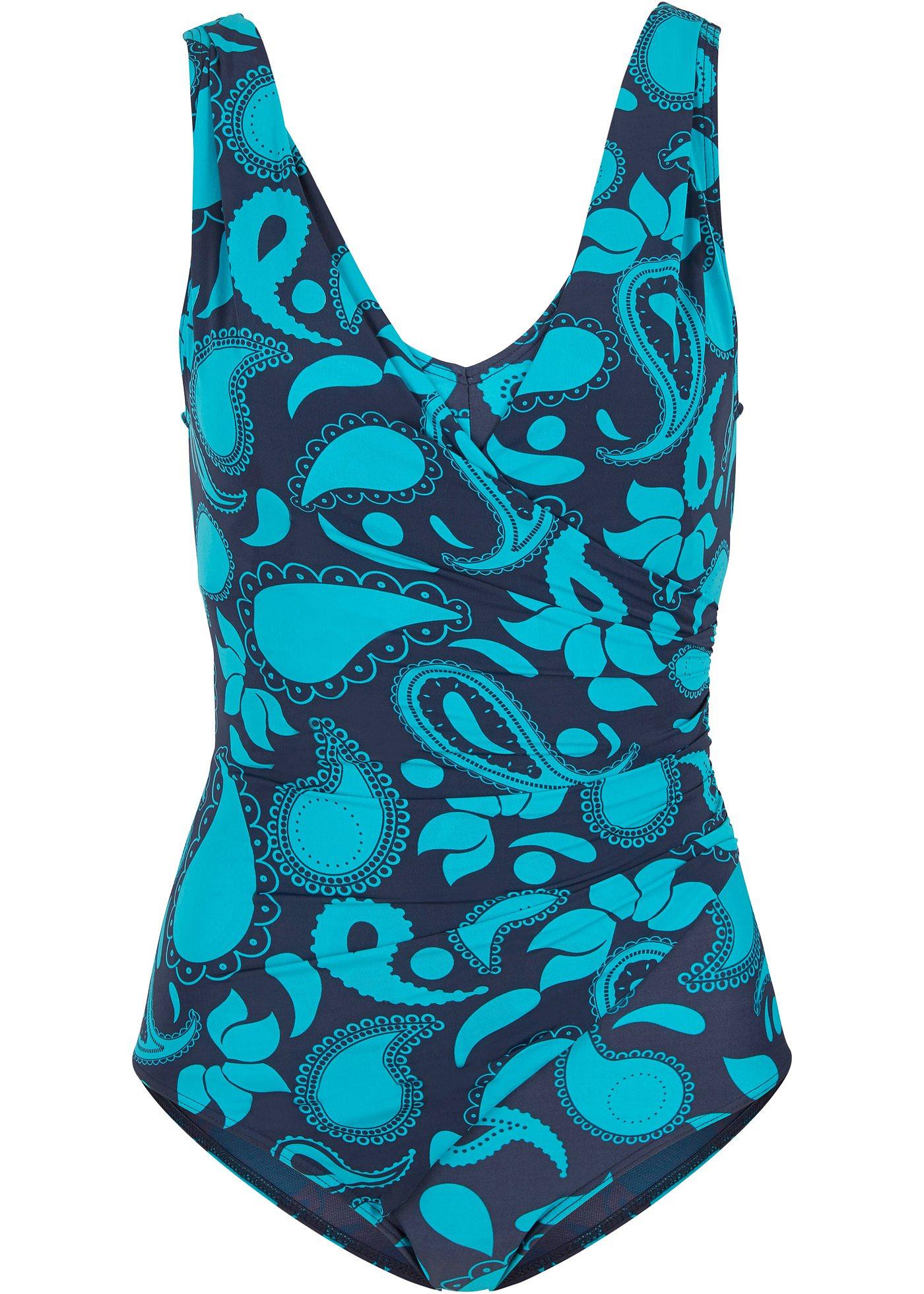 Light Shape-Badeanzug in Wickeloptik