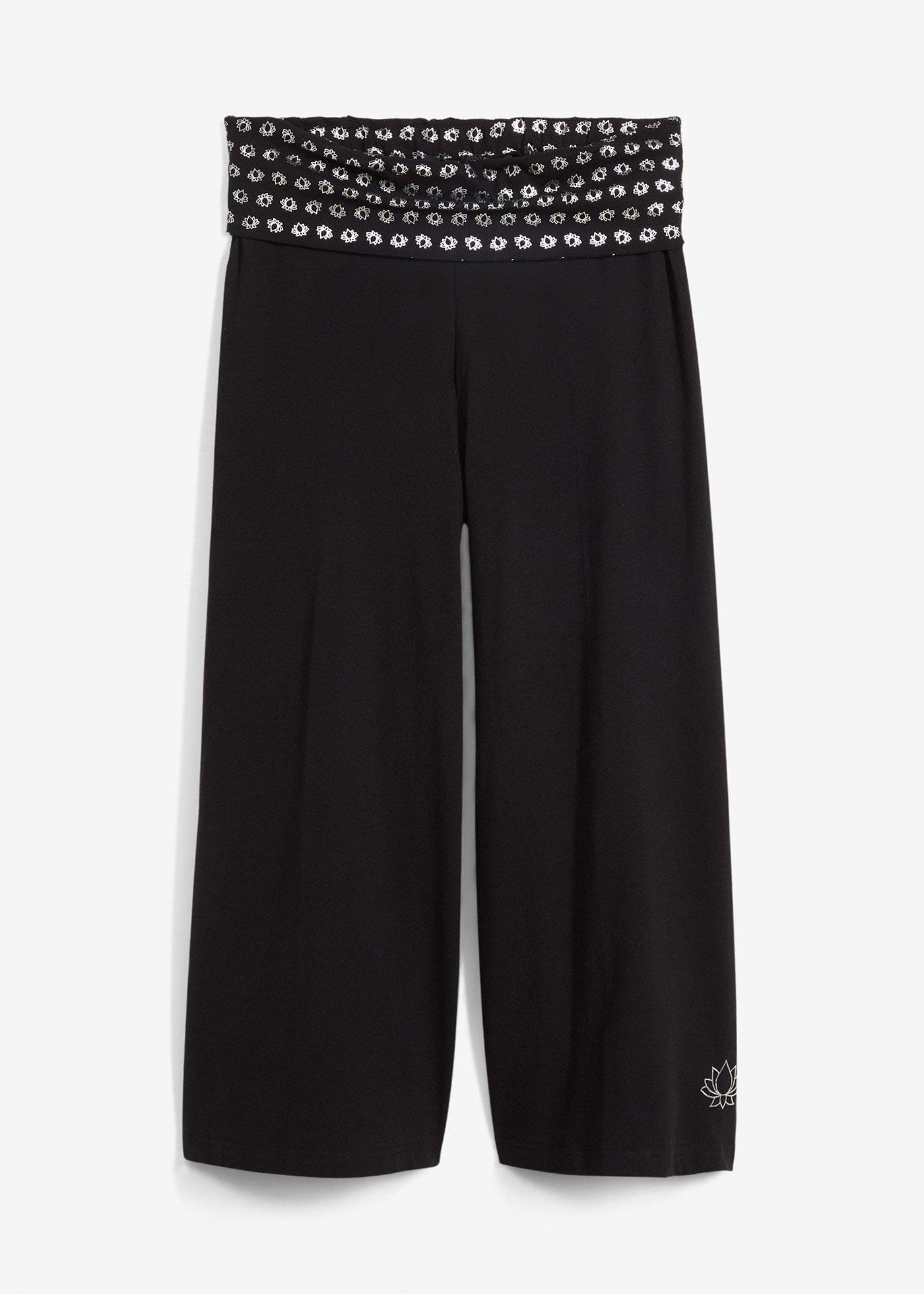 Loungewear Shirt-Hose mit Bequembund, wadenlang